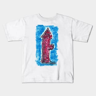 New york Fire Hydrant Kids T-Shirt